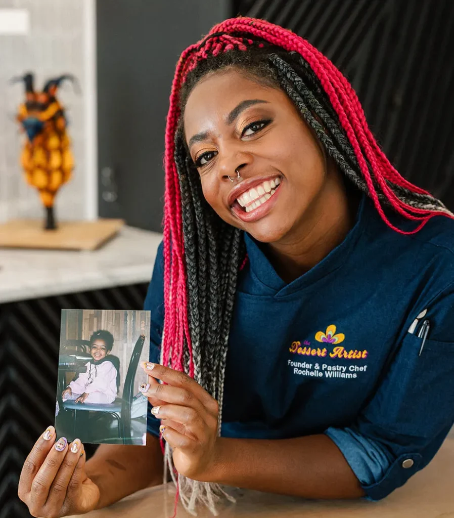 Rochelle Williams, founder and pastry chef of The Dessert Artist bakery